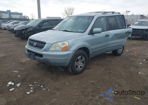 2003 Honda Pilot Ex-L z USA, uszkodzony, nr VIN 2HKYF18683H604838